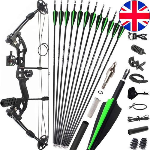 Compound bow 12x carbon - carbon, arrows