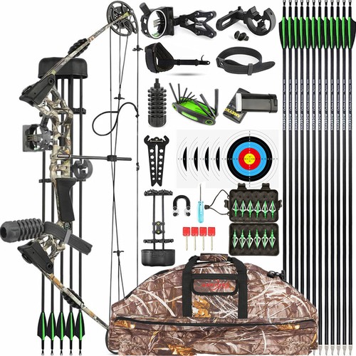 Compound bow arrows set - bow,