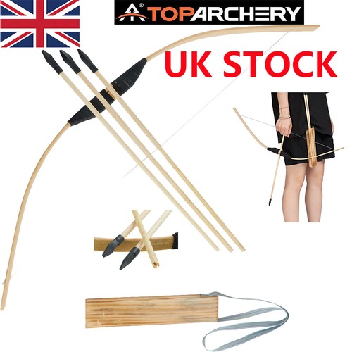 Archery handmade wooden bow - wooden, &