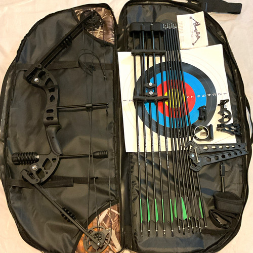 Youth black compound bow - youth,