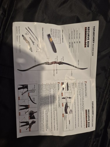 Archery equipment complete set - complete,