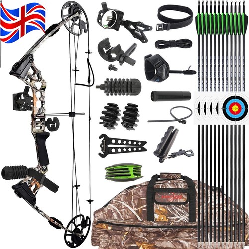 Compound bow carbon arrow set - carbon,