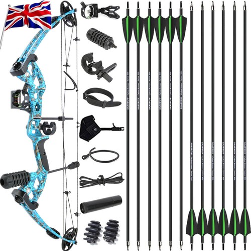 Compound bow 12x carbon arrows - compound,